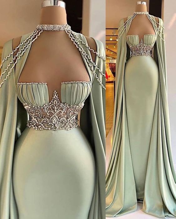 Elegant Long Mermaid Prom Dresses ...